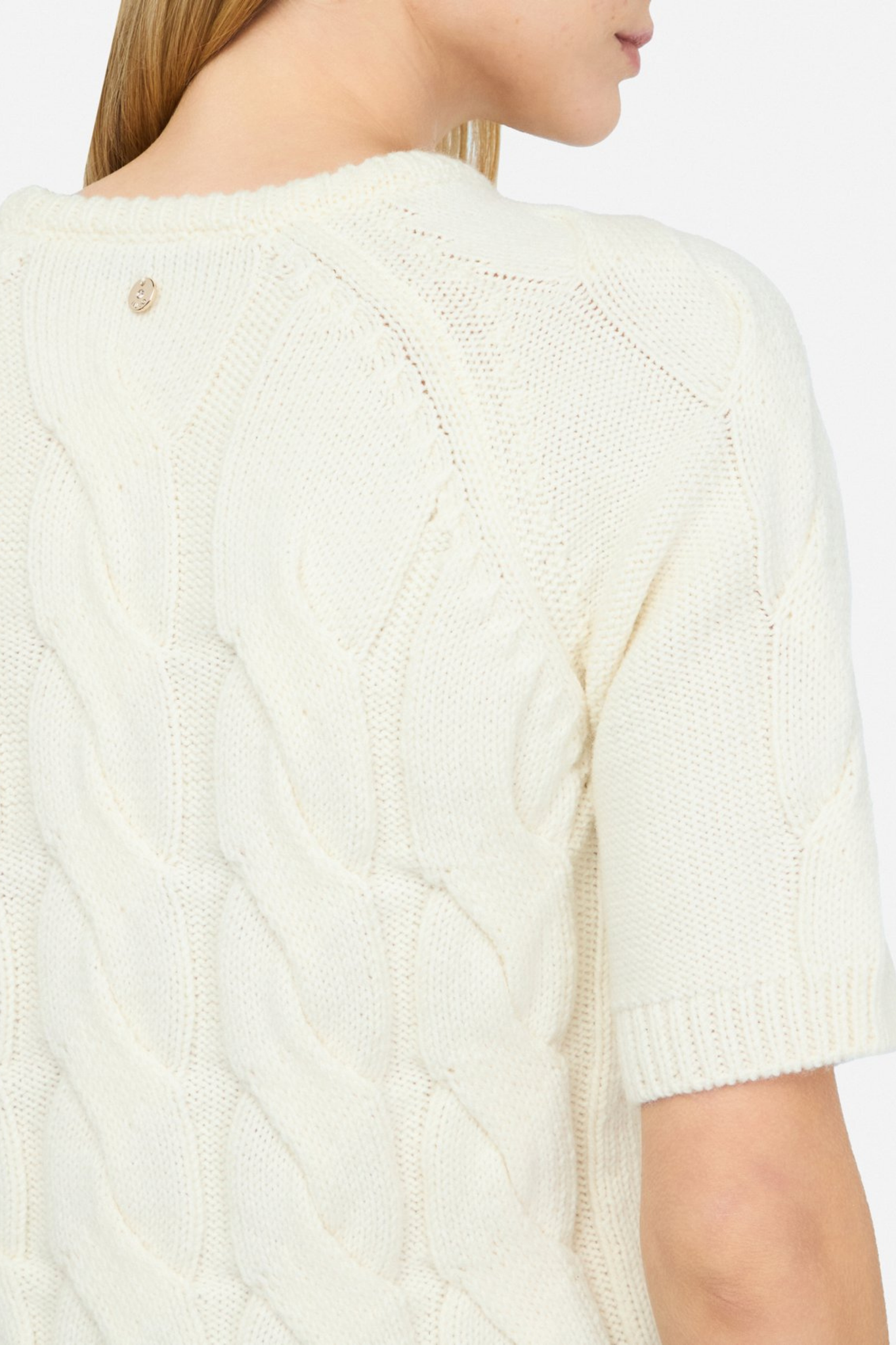 Jersey de lana blanco Liu Jo