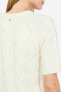 Jersey de lana blanco Liu Jo