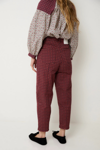 Pantalón burgundy Sophie and Lucie