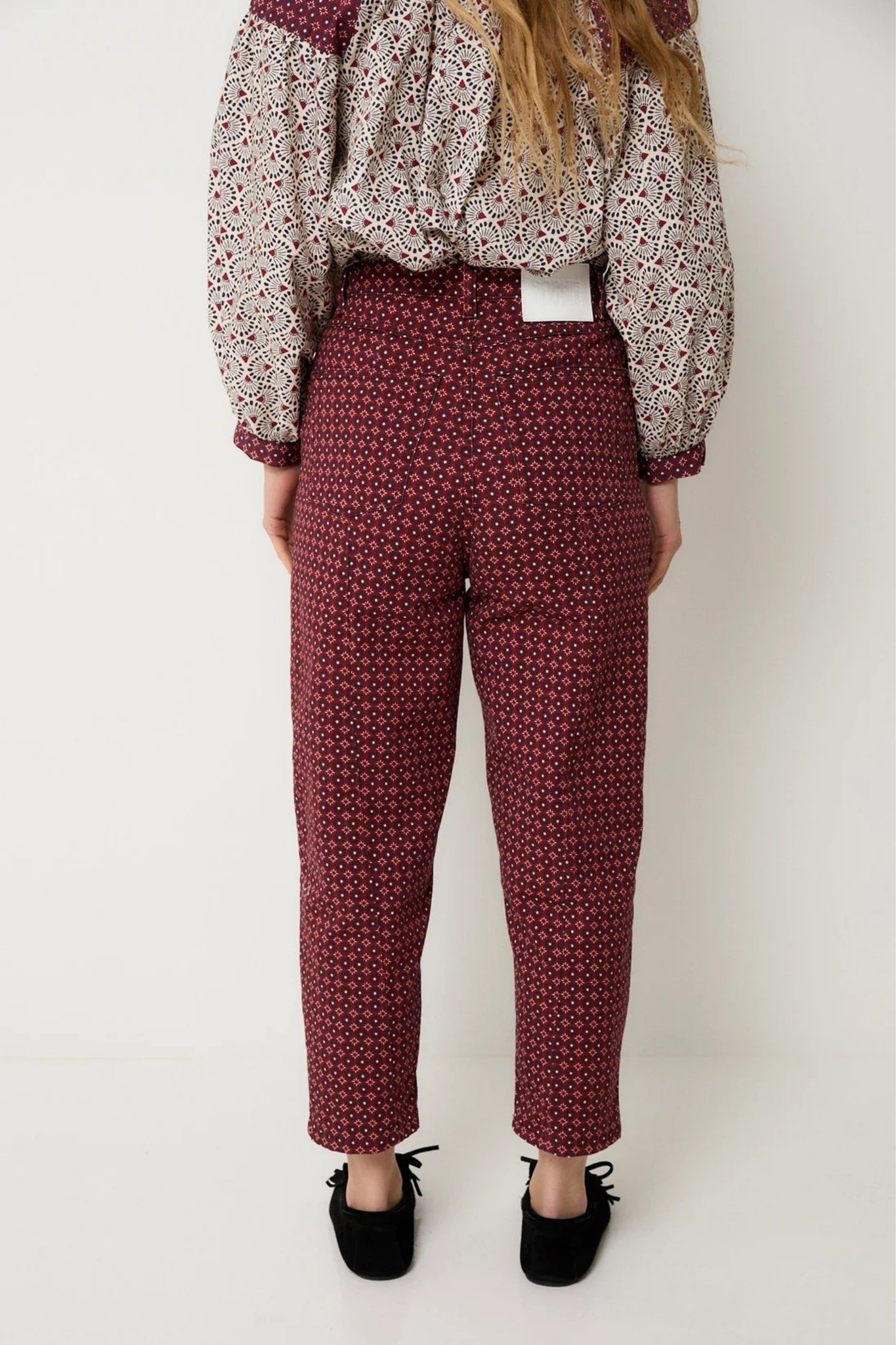 Pantalón burgundy Sophie and Lucie