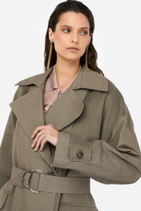 Gabardina Kaki Liu Jo