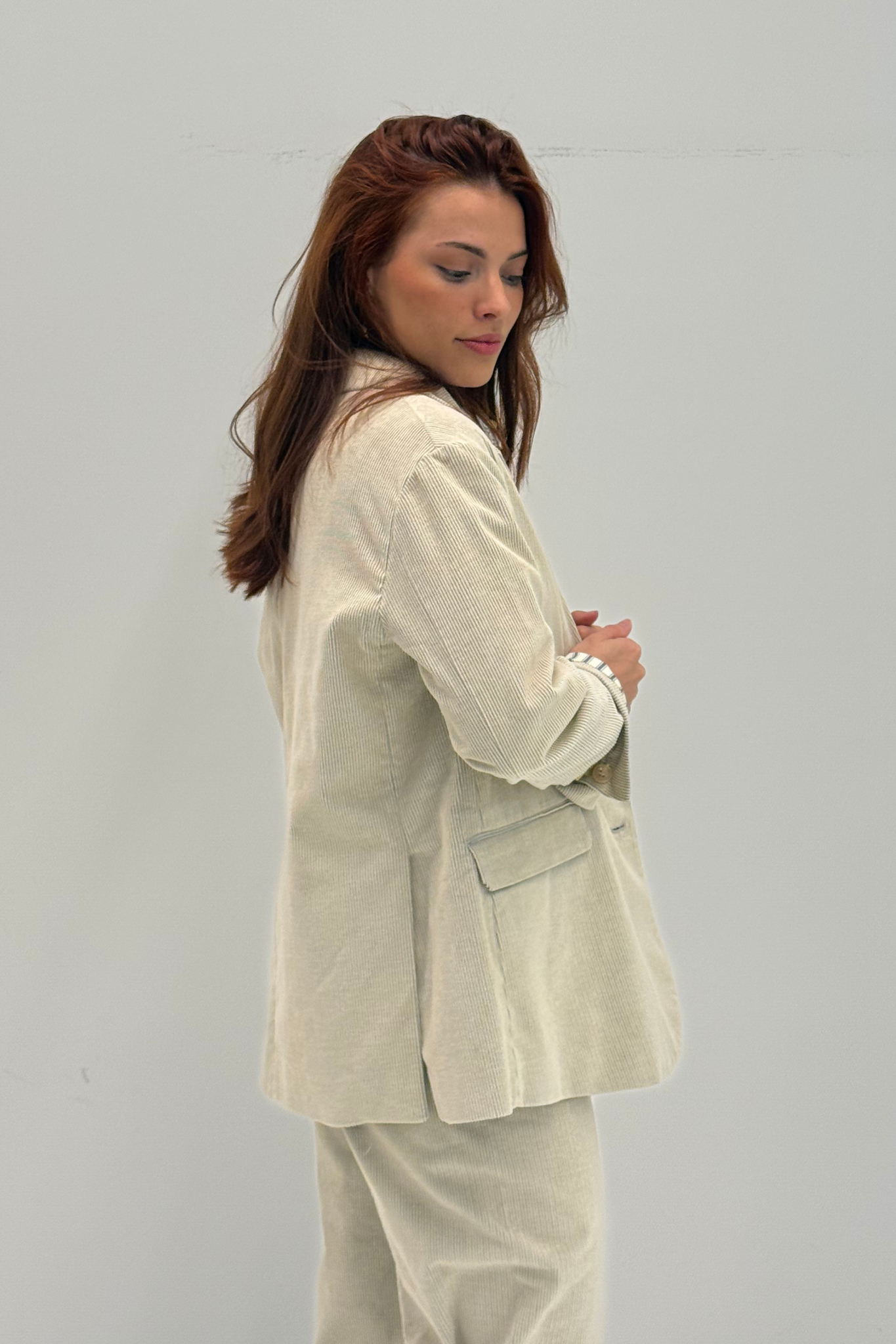 Blazer pana beige Hod Paris