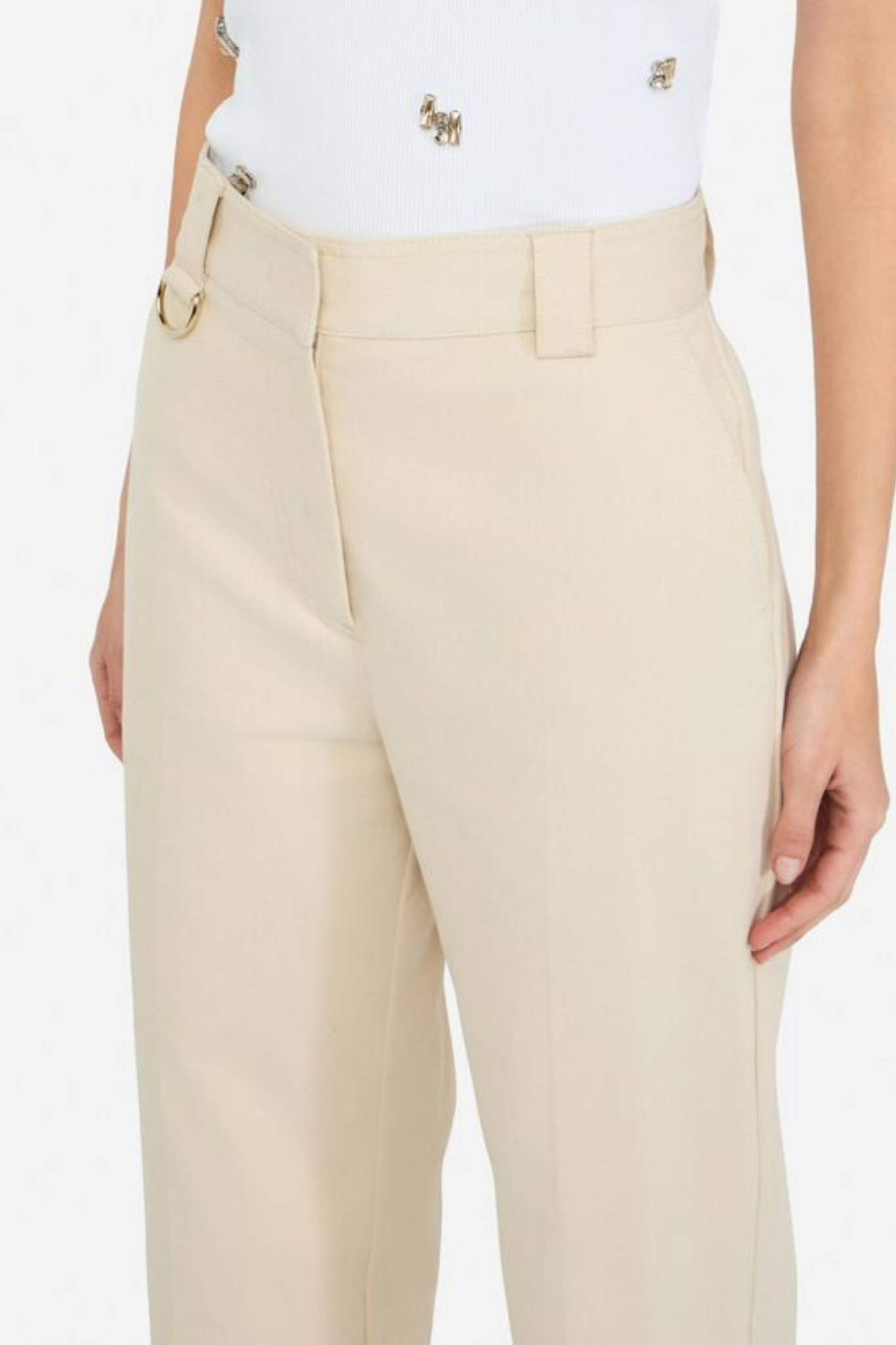 Vaquero chino beige Liu Jo