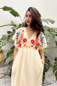 Vestido flores Alba Sacrécoeur