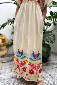 Vestido flores Alba Sacrécoeur