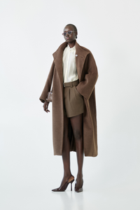 Chaquetón marrón Eleh