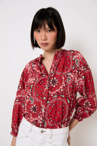 Blusa bandana roja Sophie and Lucie