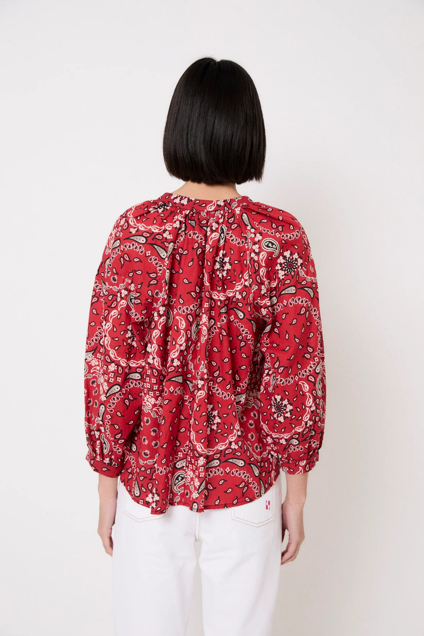 Blusa bandana roja Sophie and Lucie