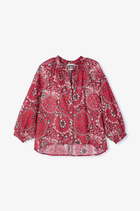 Blusa bandana roja Sophie and Lucie
