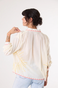 Camisa palmeras Sacrécoeur ALI - SUNSHINE