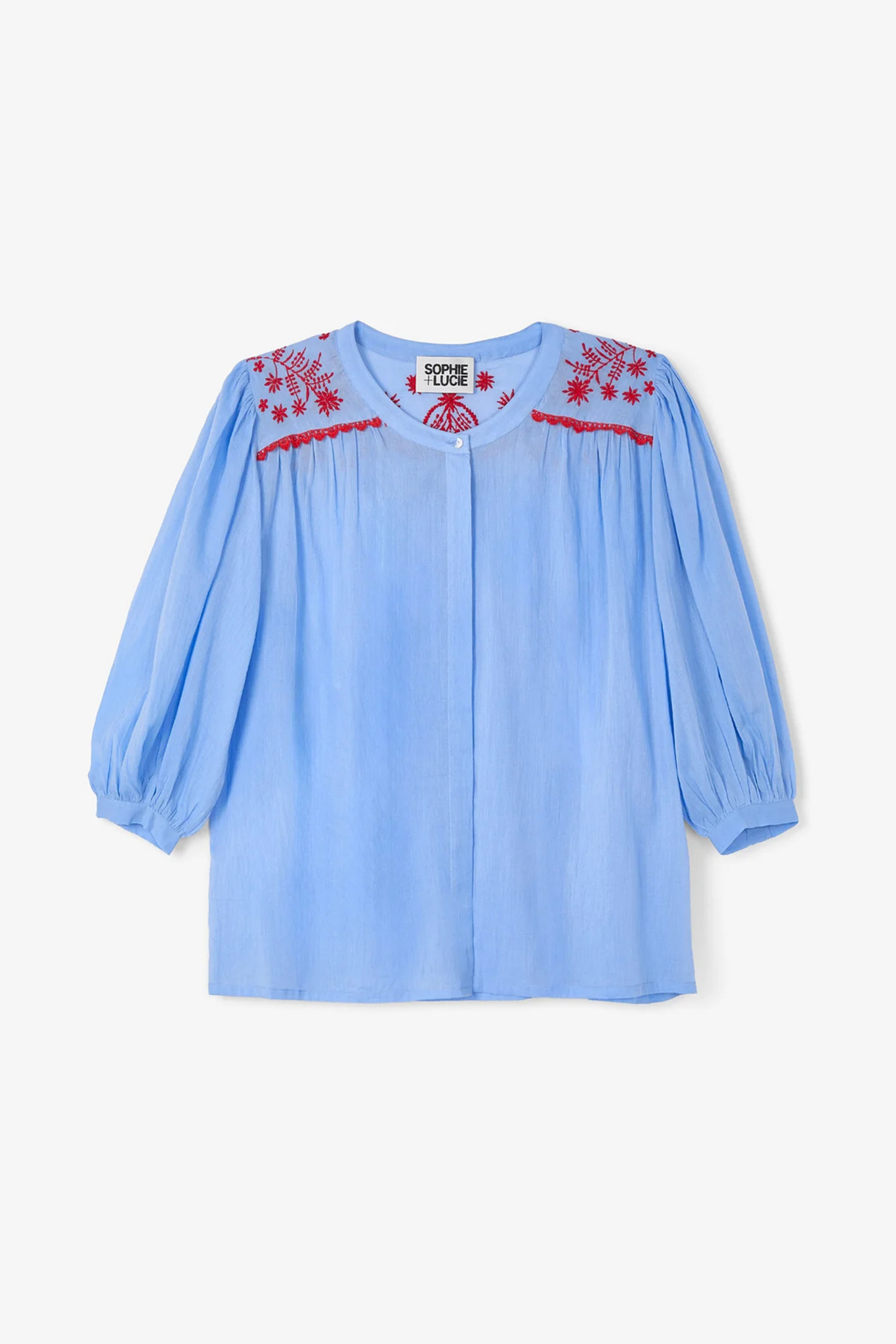 Blusa mumbai azul Sophie and Lucie