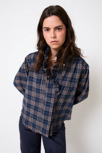 Blusa maribel cuadros Sophie and Lucie