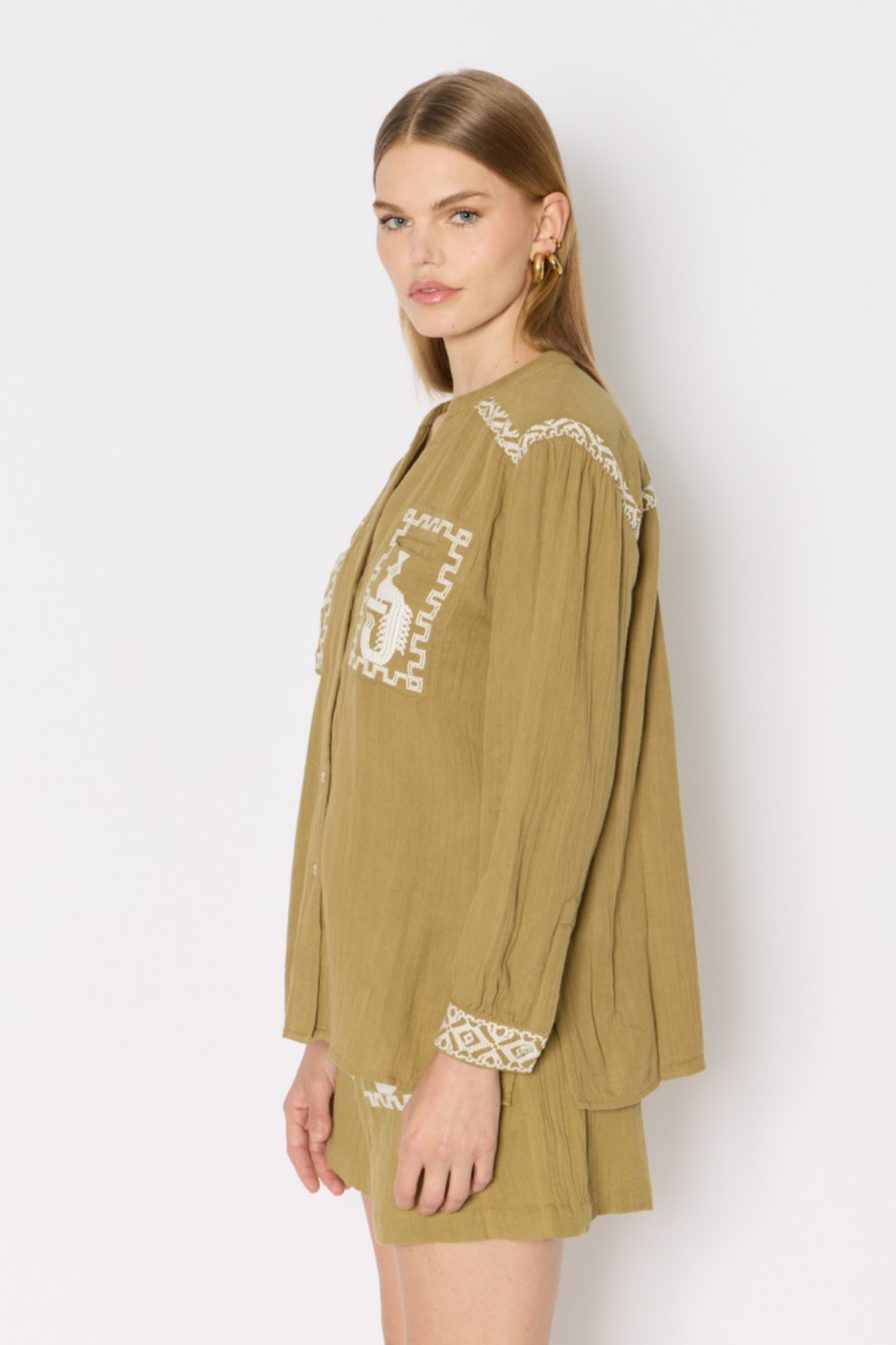 Camisa verde Berenice