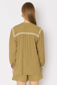 Camisa verde Berenice