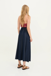 Falda Zigzag Tencel Sophie and Lucie