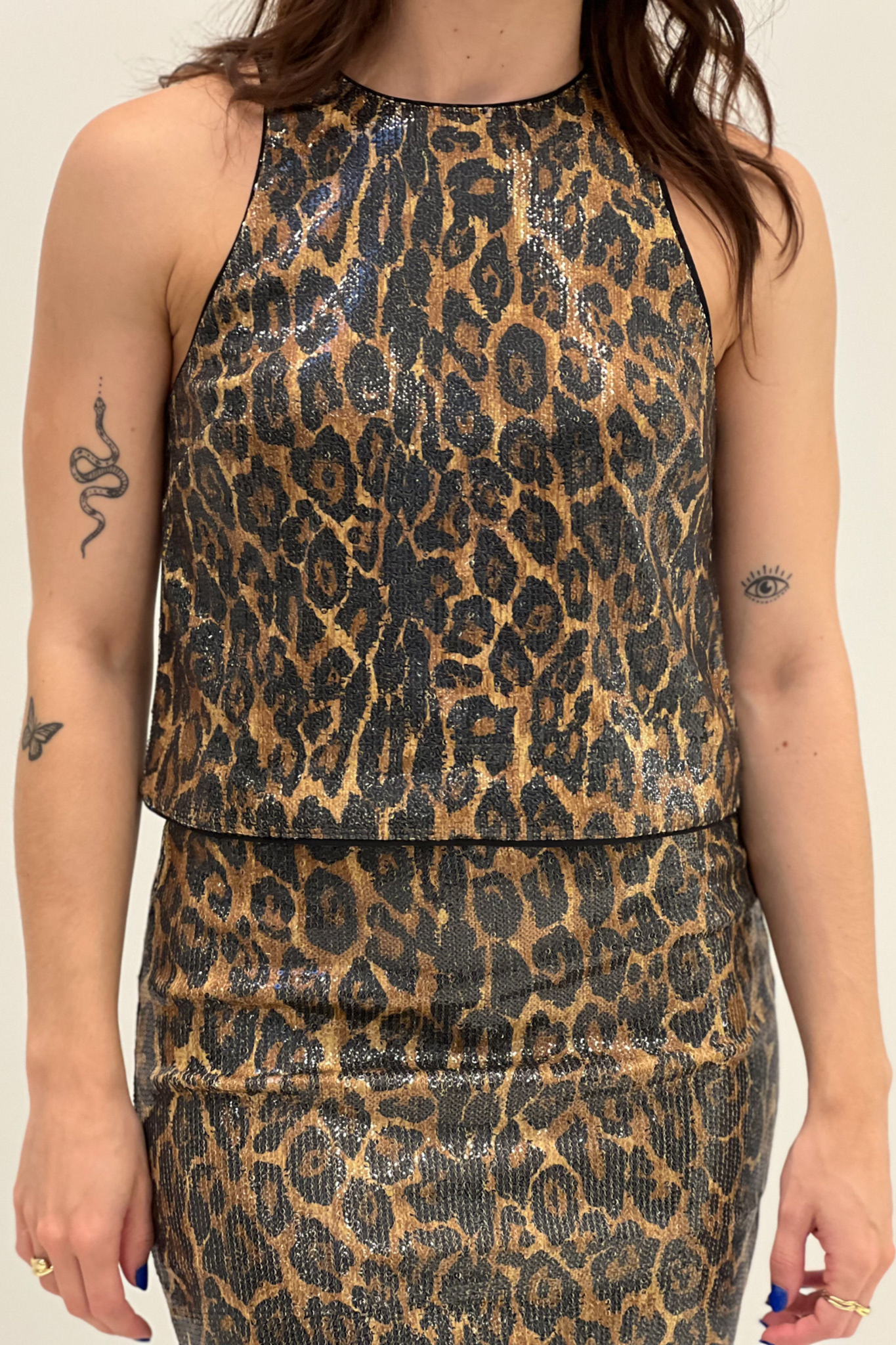 Falda leopardo Berenice