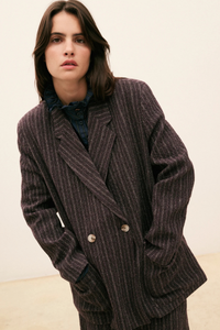Blazer morada Kiara Hod Paris