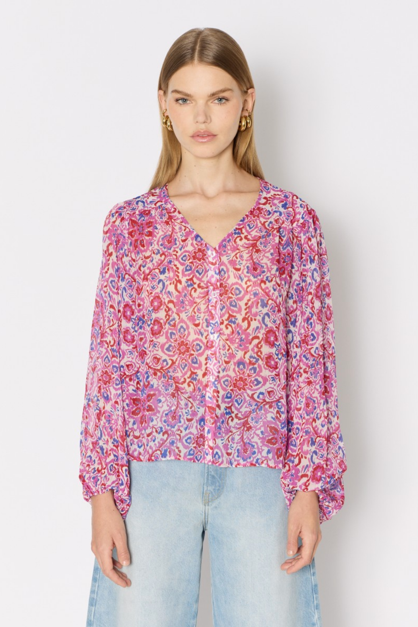 Blusa flores Berenice