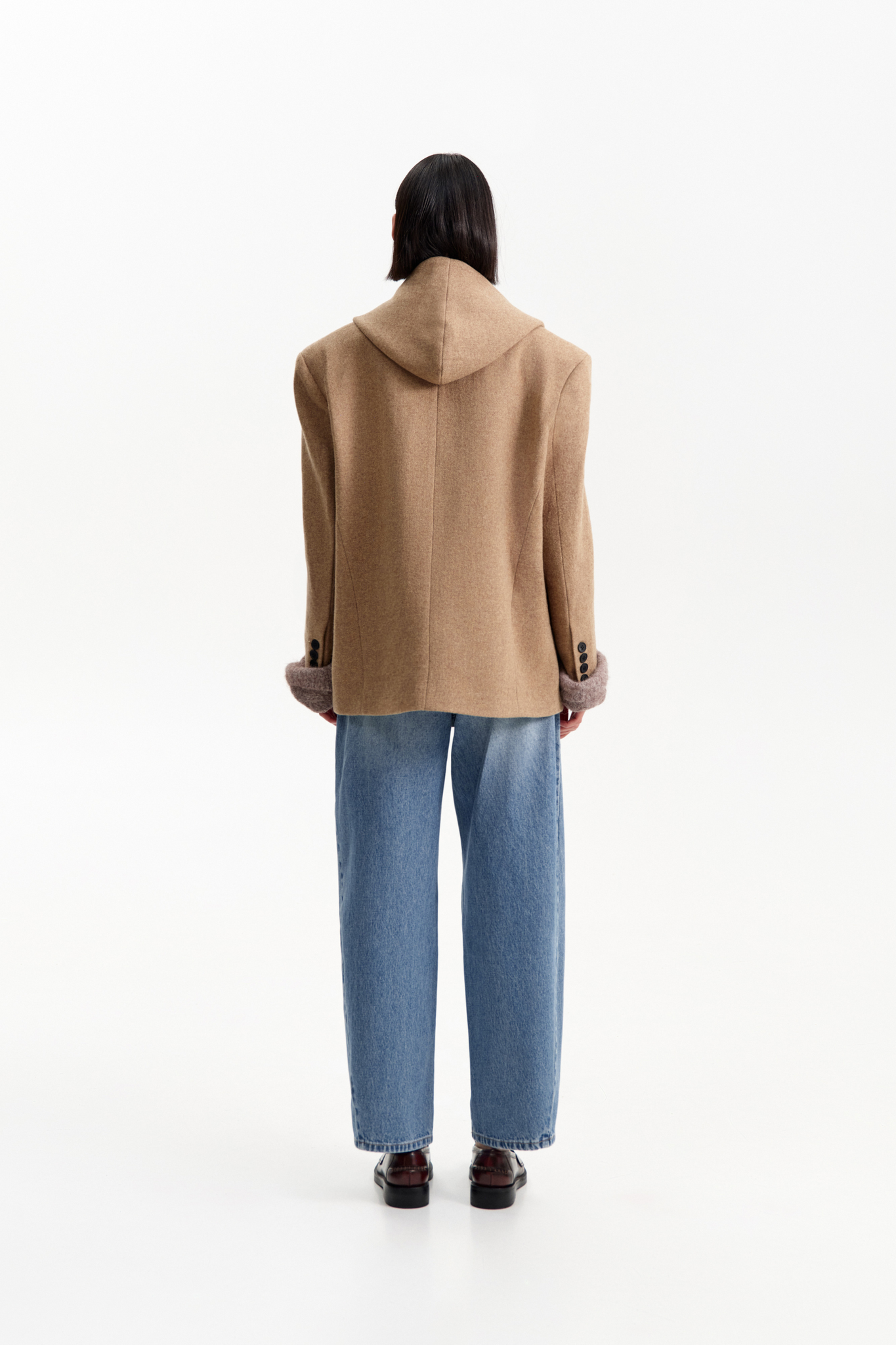 Abrigo americana beige Eleh