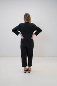 Pantalón traje negro